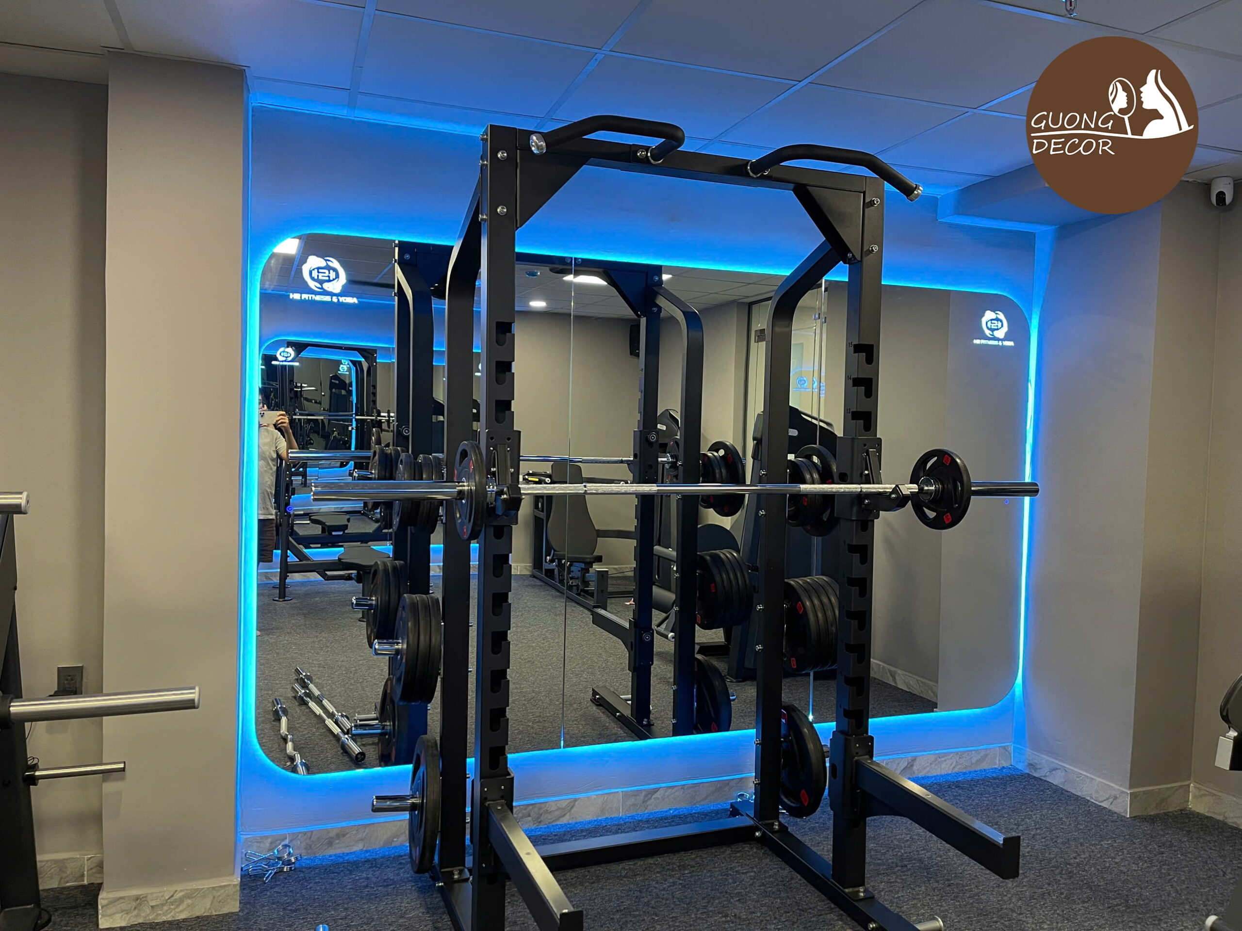 Gương phòng gym, yoga