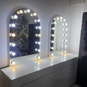 Gương Makeup Bóng Đèn - Hình Vòm
